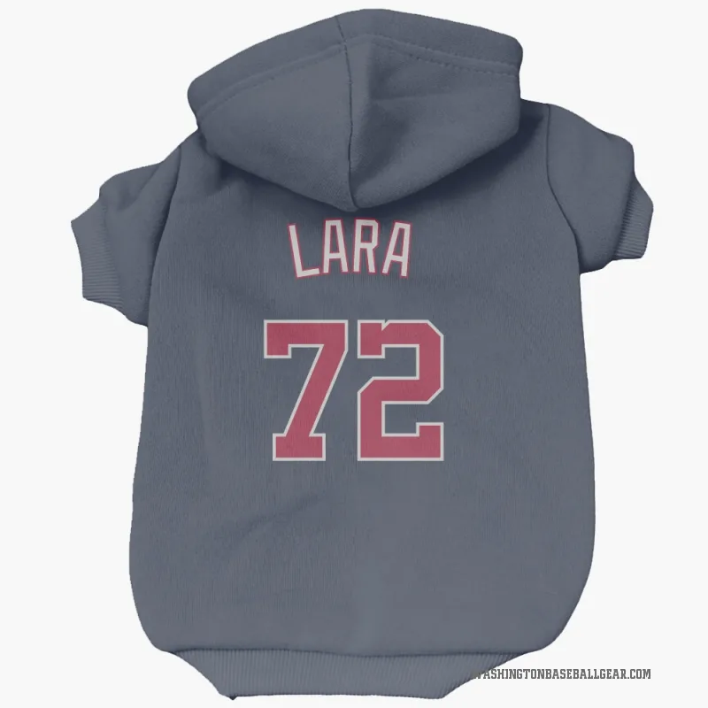Andry Lara  Navy Washington Nationals  Cat & Dog Pet Hoodie