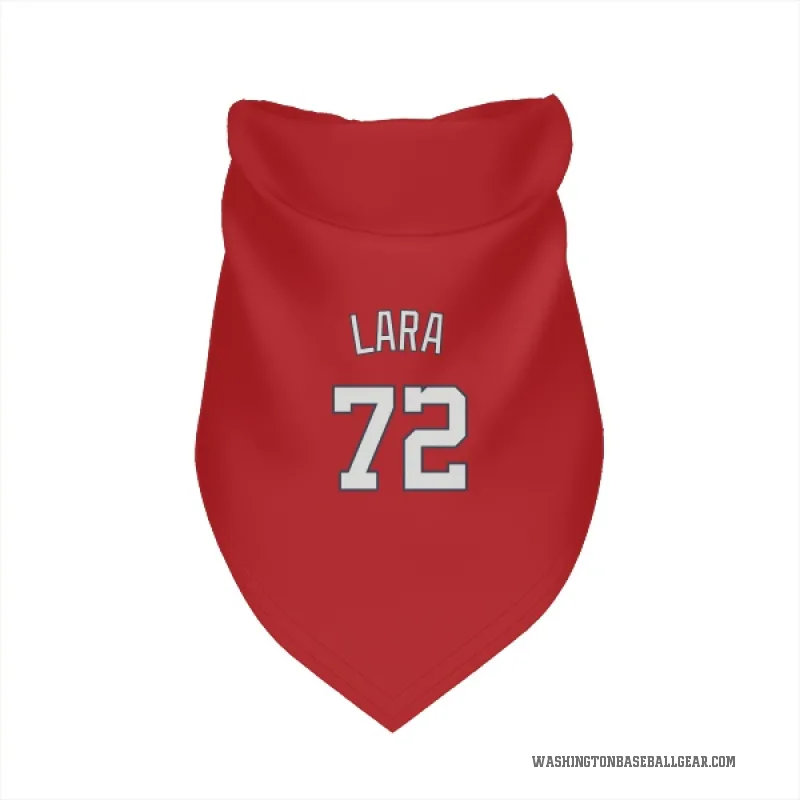 Andry Lara  Red Washington Nationals  Cat & Dog Pet Bandana