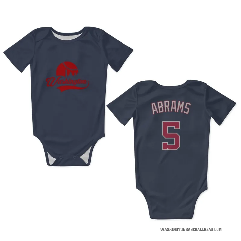 CJ Abrams  Navy Washington Nationals  Newborn & Infant Bodysuit