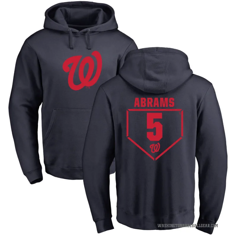 CJ Abrams Youth Navy Washington Nationals Branded RBI Pullover Hoodie -