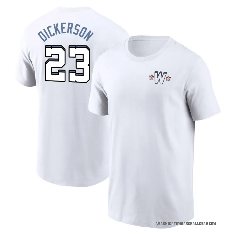 Corey Dickerson Men's White Washington Nationals 2025 City Connect T-Shirt