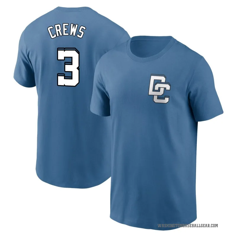 Dylan Crews Men's Blue Washington Nationals 2025 City Connect Fuse 2.0 T-Shirt