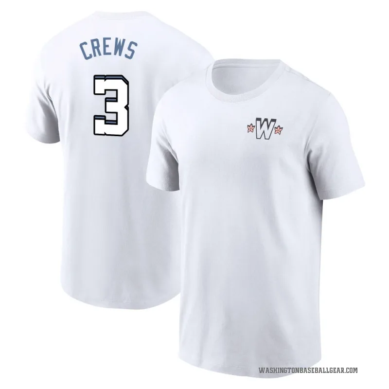 Dylan Crews Youth White Washington Nationals 2025 City Connect T-Shirt
