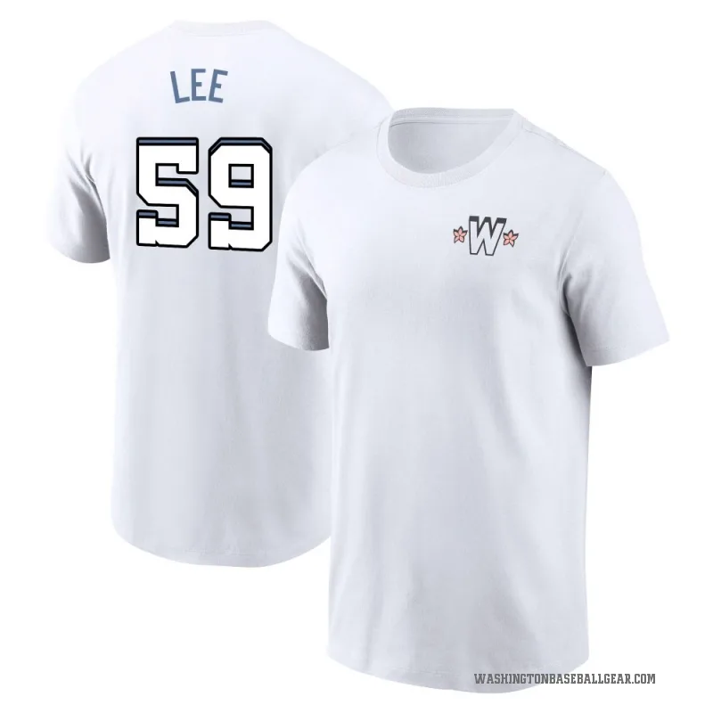 Evan Lee Men's White Washington Nationals 2025 City Connect T-Shirt