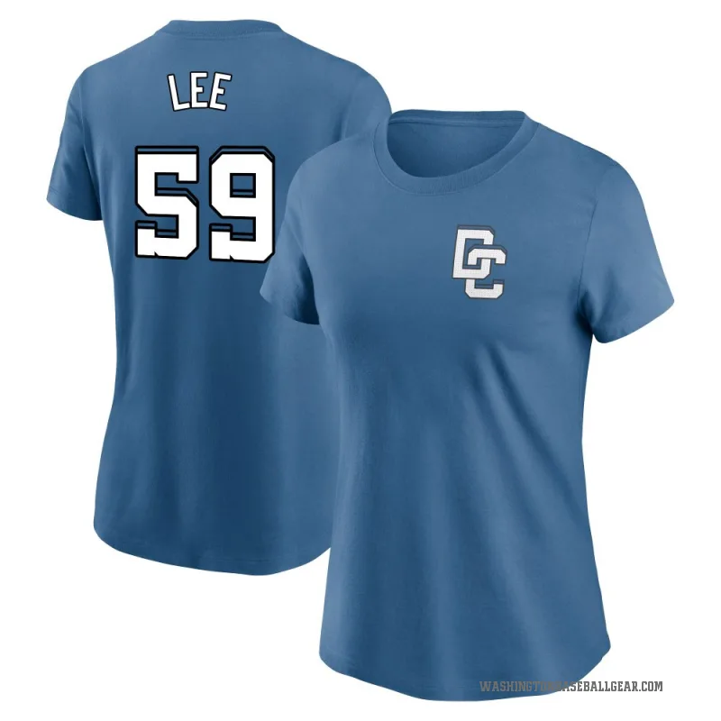 Evan Lee Women's Blue Washington Nationals 2025 City Connect Fuse 2.0 T-Shirt