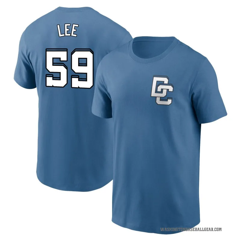 Evan Lee Youth Blue Washington Nationals 2025 City Connect Fuse 2.0 T-Shirt