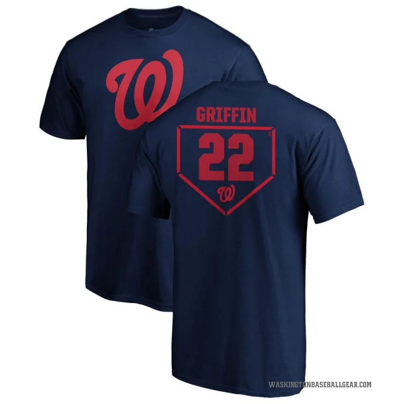 Foster Griffin Men's Navy Washington Nationals RBI T-Shirt -