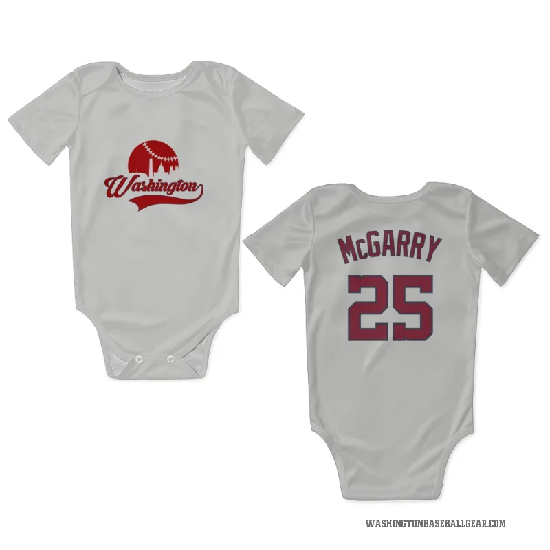 Griff McGarry  White Washington Nationals  Newborn & Infant Bodysuit