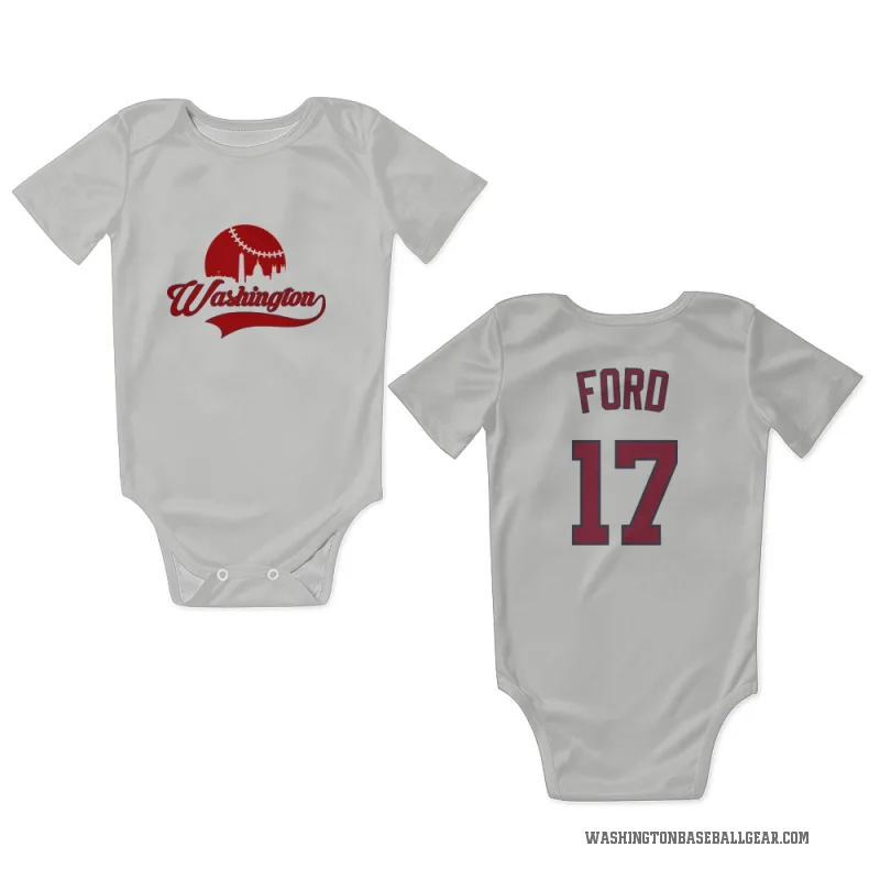 Harry Ford  White Washington Nationals  Newborn & Infant Bodysuit