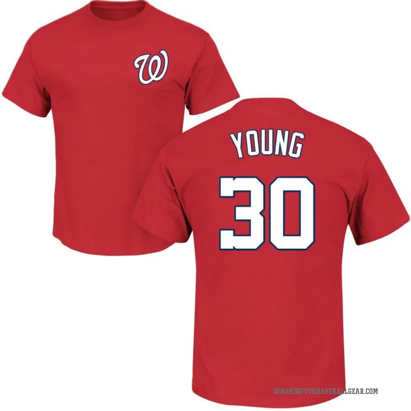 Jacob Young Youth Red Washington Nationals Roster T-Shirt -