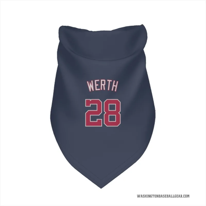 Jayson Werth  Navy Washington Nationals  Cat & Dog Pet Bandana