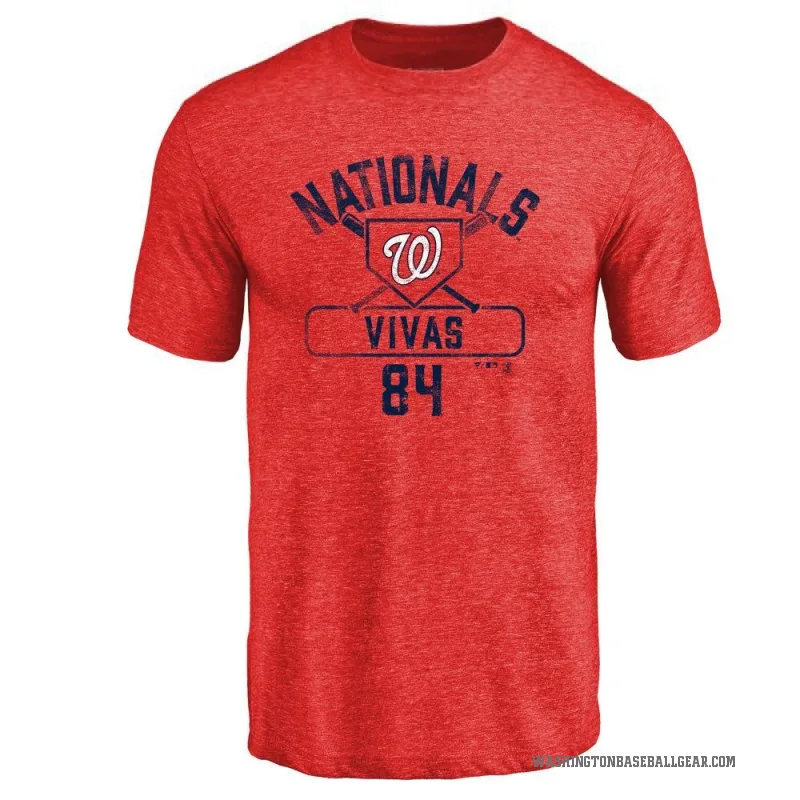 Jorbit Vivas Youth Red Washington Nationals Base Runner T-Shirt -