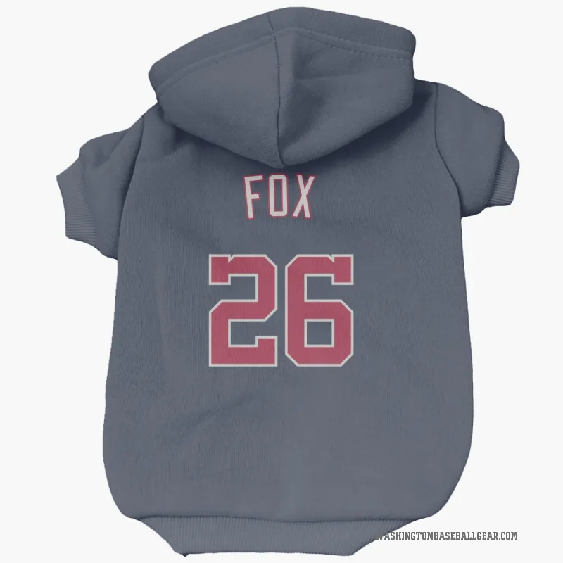 Lucius Fox  Navy Washington Nationals  Cat & Dog Pet Hoodie