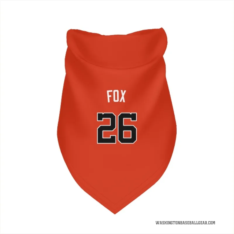 Lucius Fox  Orange Washington Nationals  Cat & Dog Pet Bandana