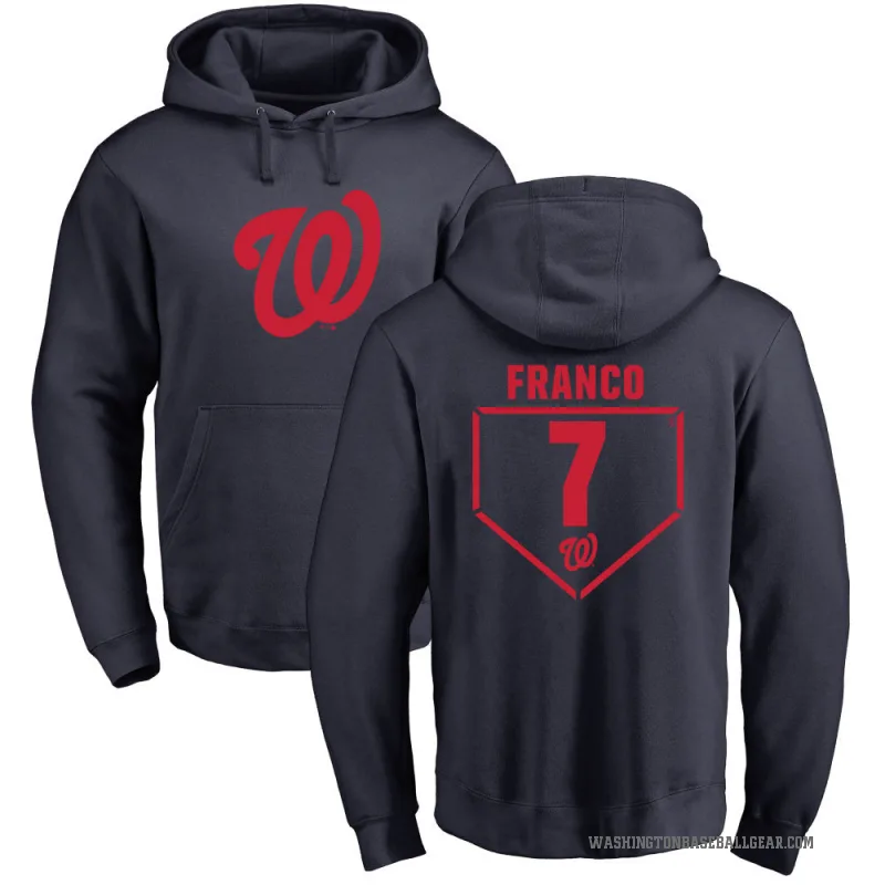 Maikel Franco Men's Navy Washington Nationals Branded RBI Pullover Hoodie -