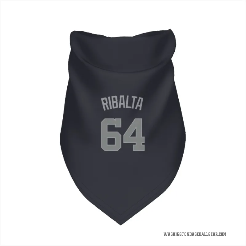 Orlando Ribalta  Gray Washington Nationals   Navy  Cat & Dog Pet Bandana