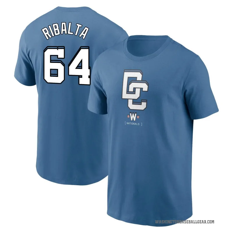 Orlando Ribalta Men's Blue Washington Nationals 2025 City Connect Fuse T-Shirt