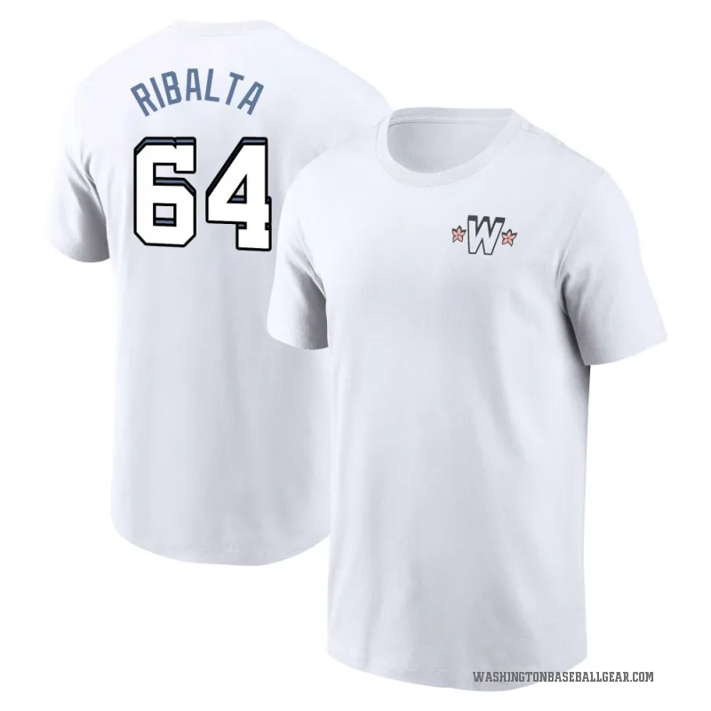 Orlando Ribalta Men's White Washington Nationals 2025 City Connect T-Shirt