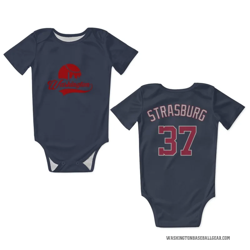 Stephen Strasburg  Navy Washington Nationals  Newborn & Infant Bodysuit