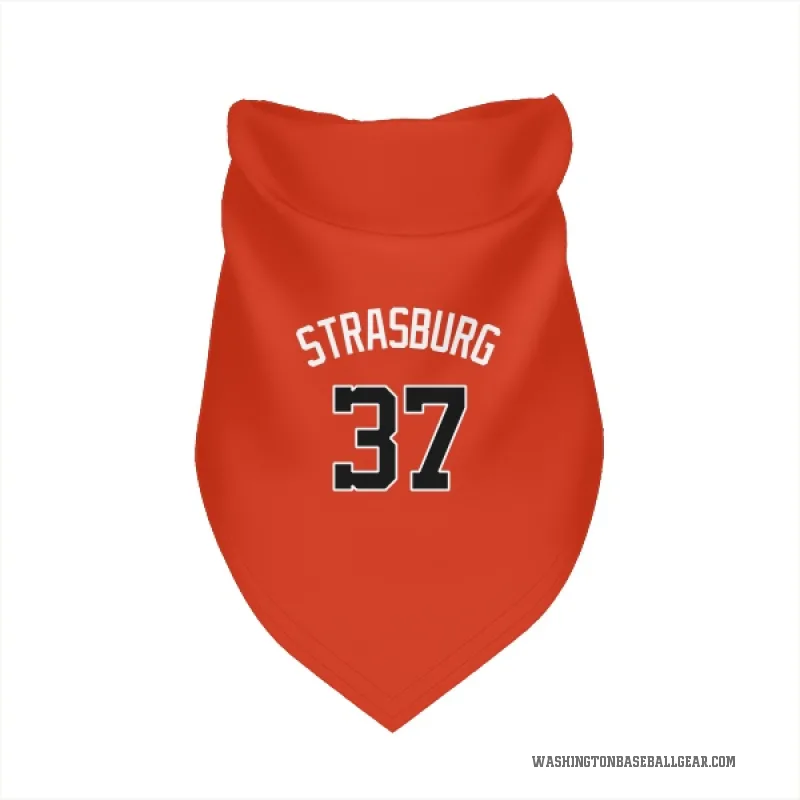 Stephen Strasburg  Orange Washington Nationals  Cat & Dog Pet Bandana