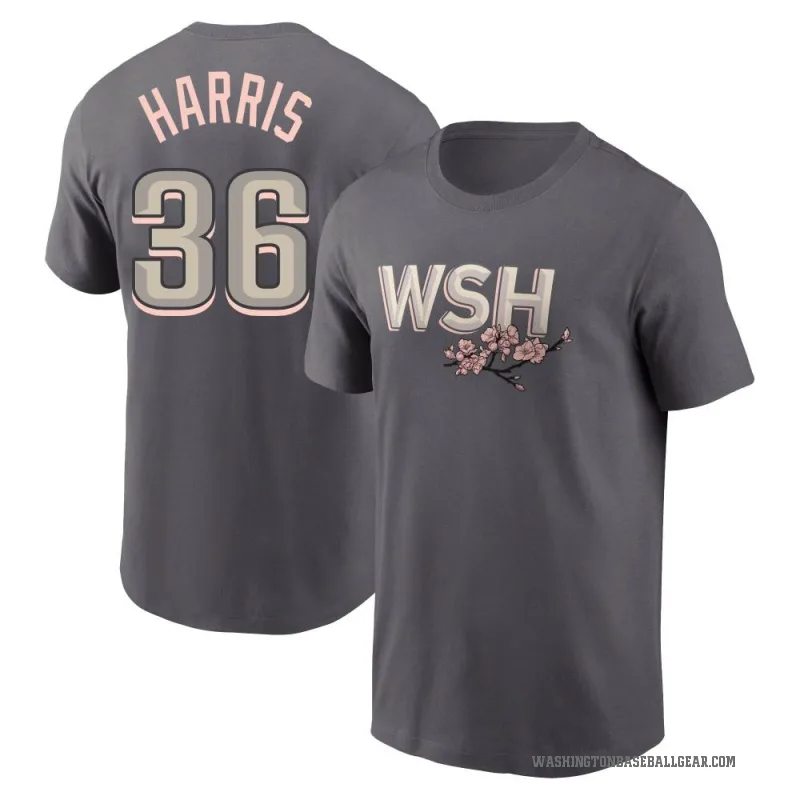 Will Harris Youth Gray Washington Nationals 2022 City Connect T-Shirt